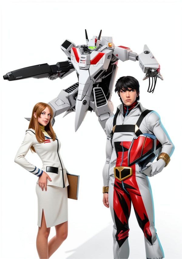 Robotech Illustrated Manga Kindle Edition by Titan Mecha Novel Pages-0