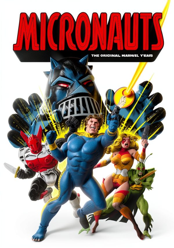 Micronauts Marvel Kindle eBook 705 Page Guided View Edition-0