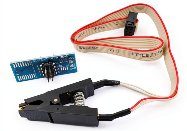 SOIC8 Flash Chip Test Clip Adapter FainWan SOP8 Socket for BIOS-0