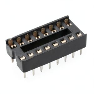 uxcell 30 Pcs 16 Pin 2.54mm DIP IC Socket Solder Type Adaptors-0