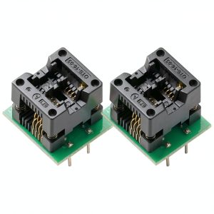 SOIC8 SOP8 to DIP8 Converter 150mil Adapter 2-pack GODIYMODULES-0