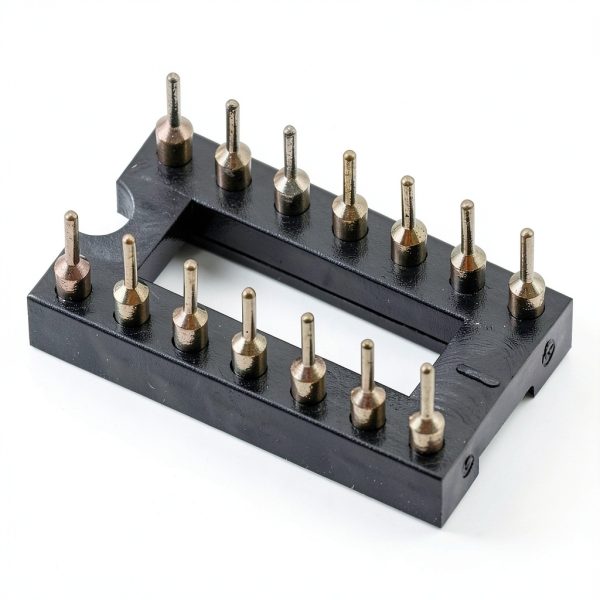 20pcs 14Pin SIP DIP Round IC Sockets Adaptor Solder Type,14 pin Dip Socket-1