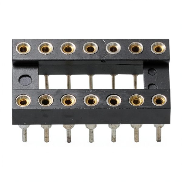 20pcs 14Pin SIP DIP Round IC Sockets Adaptor Solder Type,14 pin Dip Socket-3