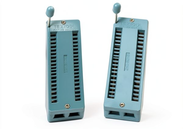 RLECS 40 Pin ZIF DIP Tester IC Test Socket Green 2‑Piece Set-2