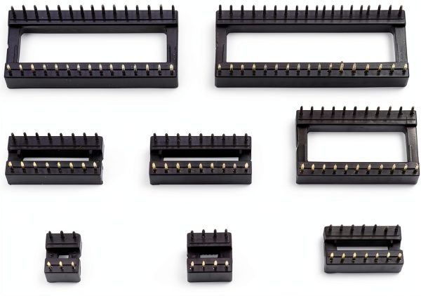 2.54mm Pitch DIP IC Sockets Set 110pcs Raogoodcx 6-40 Pin-3