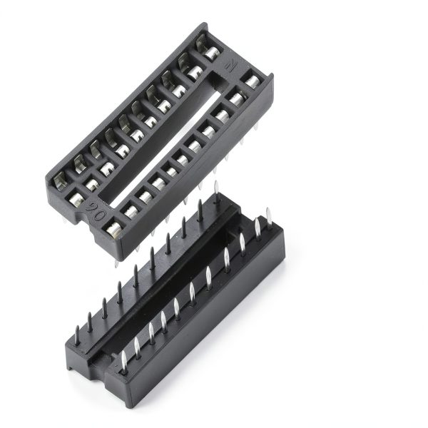 20Pcs DIP IC Chip Socket Adapter 2.54mm Pitch for Breadboard PCB-3