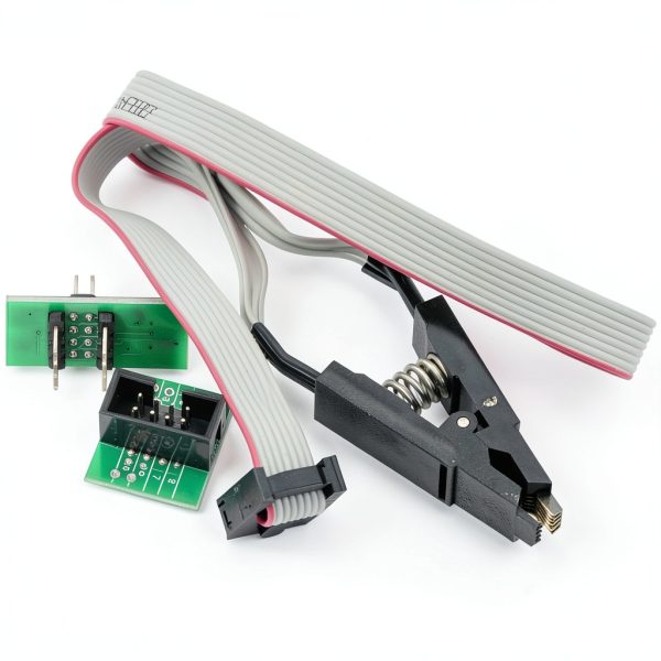 SOIC8 SOP8 Test Clip for EEPROM 93/25 /24Cx in-Circuit Programming + 2-2