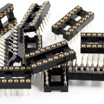 TAODAN IC Socket 10PCS 2.54mm Pitch 16‑Way DIP Soldering Adapter-0