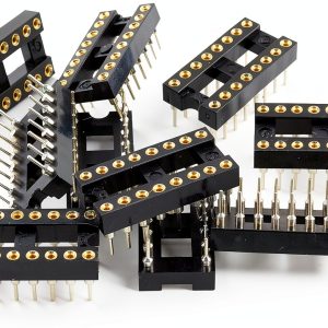 TAODAN IC Socket 10PCS 2.54mm Pitch 16‑Way DIP Soldering Adapter-0