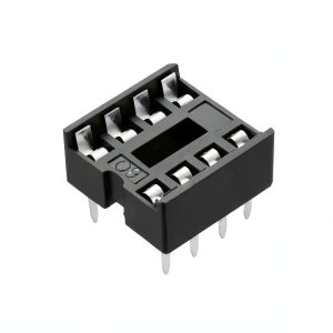 uxcell 20pcs DIP IC Chip Socket Adaptor 2.54mm Pitch Dual Row 8 Pin-0