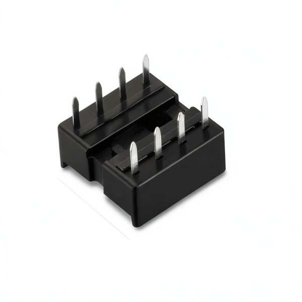 uxcell 20pcs DIP IC Chip Socket Adaptor 2.54mm Pitch Dual Row 8 Pin-1