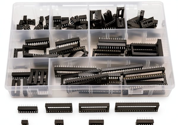 2.54mm Pitch DIP IC Sockets Set 110pcs Raogoodcx 6-40 Pin-2