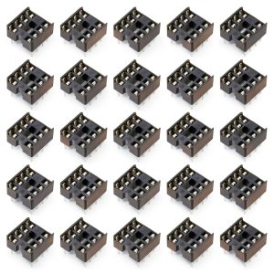 Generic DIP IC Socket Adapter 8 Pin 2.54mm Pitch for Breadboard PCB-0