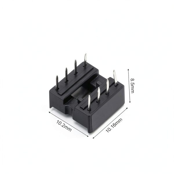 Generic DIP IC Socket Adapter 8 Pin 2.54mm Pitch for Breadboard PCB-1