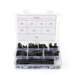 Eowpower 150 Pieces 2.54 mm Pitch DIP IC Sockets Adaptor Assortment Kit 6 8 14 16 18 24 28 40 Pin-0