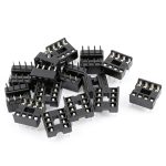Uxcell DIP IC Socket 8-Pin Dual Row 2.54mm Pitch a15080400ux1059 15pcs-0