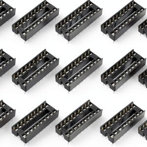 20Pcs DIP IC Chip Socket Adapter 2.54mm Pitch for Breadboard PCB-0