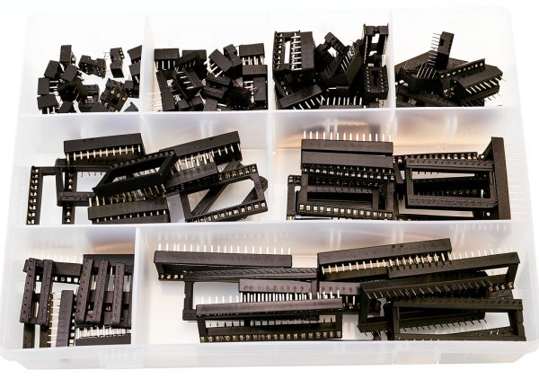 2.54mm Pitch DIP IC Sockets Set 110pcs Raogoodcx 6-40 Pin-1